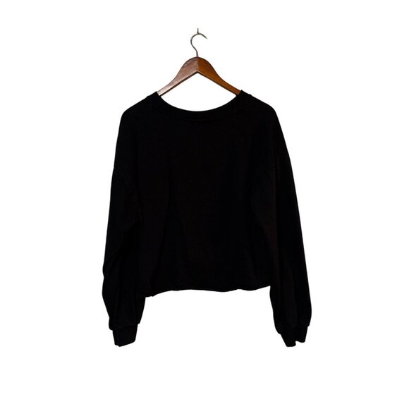 Santa HatThe Rolling Stones Black Cropped Sweatshirt XXL - Picture 3 of 5